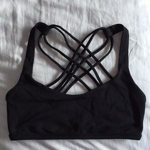 Lululemon black free to be bra (wild)